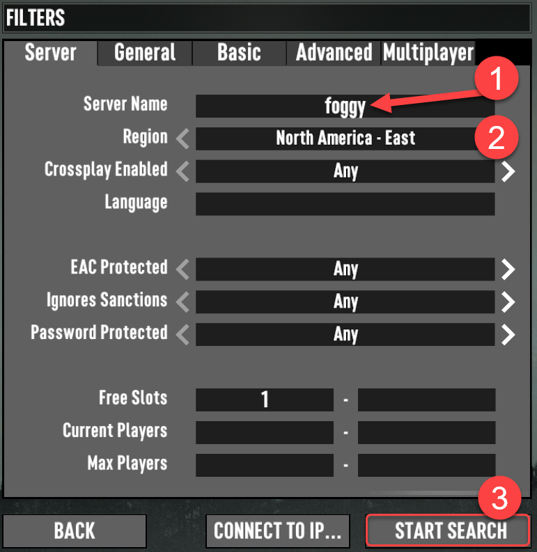 How to join Foggy Ridge Outpost Server