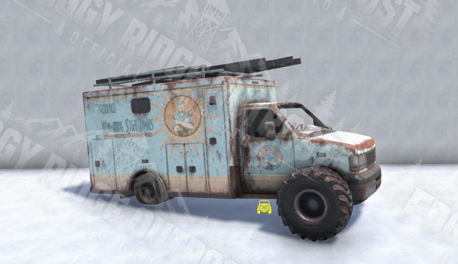 Classic Service Truck Working Stiff