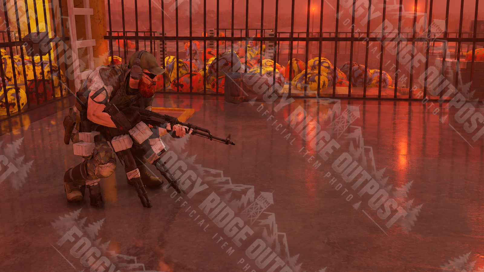 Surrounded by a ball pit of loot bags after annihilating the horde. Would you like ammo with that?