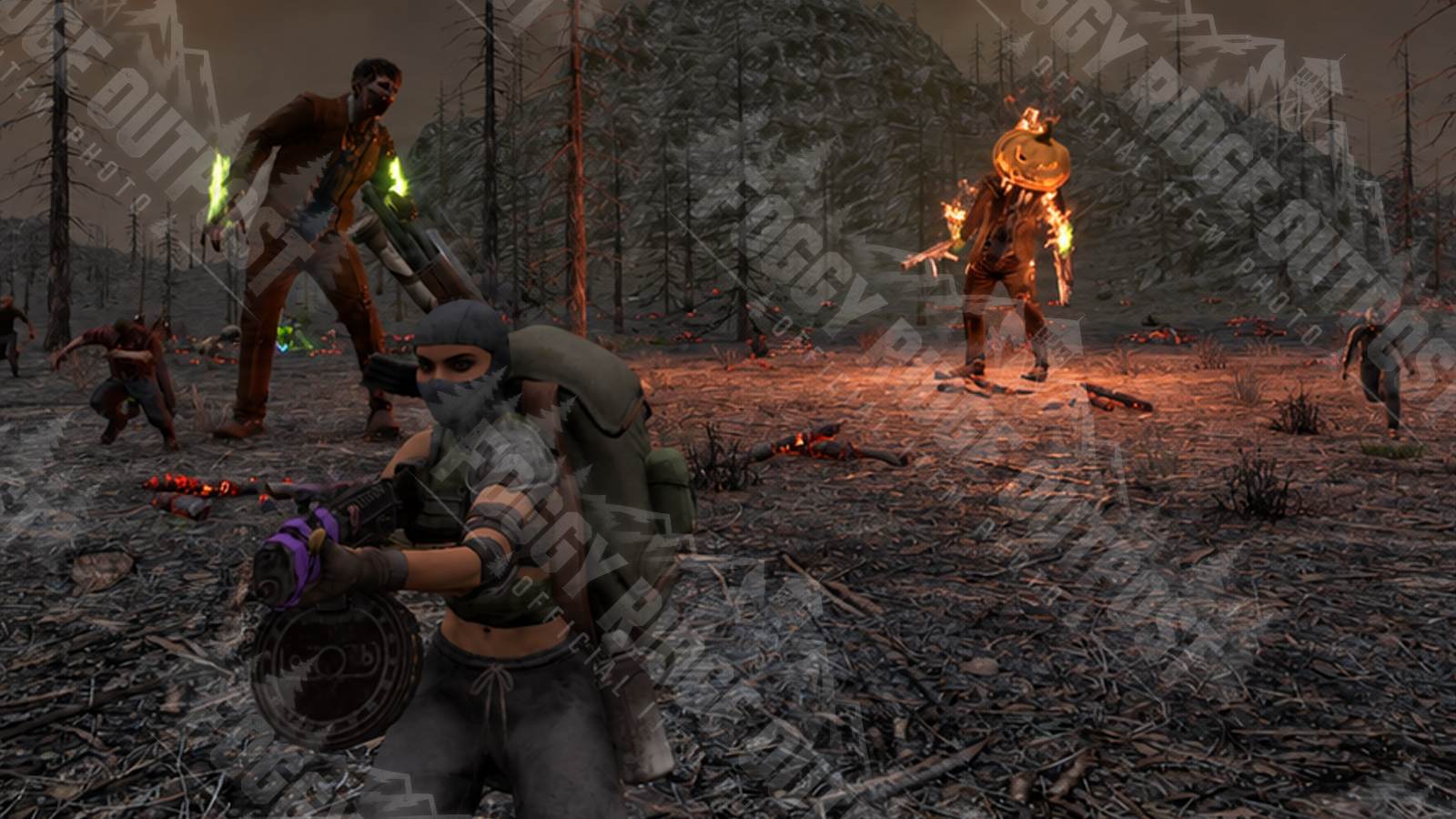 Another survivor takes on Foggy bosses in the Burnt Forest, where every fight comes preheated.