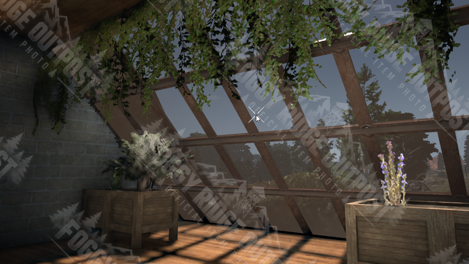 A gorgeous mountain home, indoor garden, and sunlight pouring through the windows. Zombies hate curb appeal.