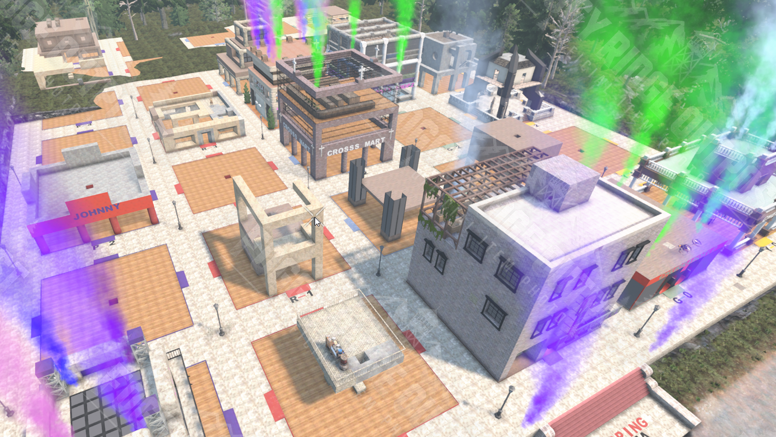 The original Season 1 Mall from the beginning of 2025. Eight seasons later, look how far the Ridge has come.